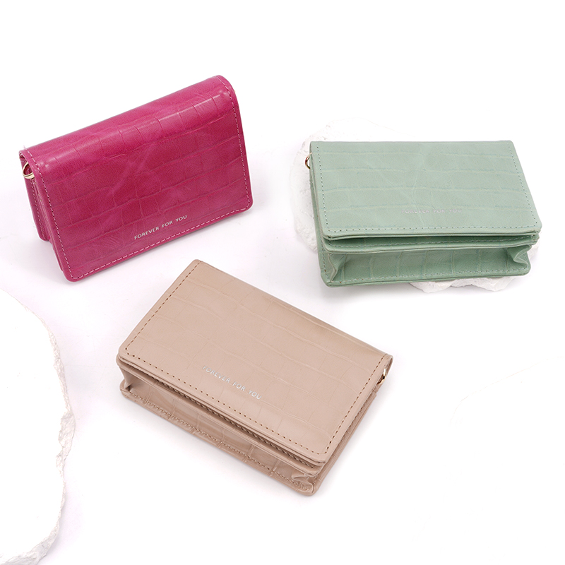 NEW ARRIVAL SMALL BAG CARD HOLDER WALLET WITH CHAIN STRAP